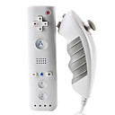 Mini MotionPlus Remote and Nunchuk Controller for Wii/Wii U (White)