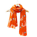 Beautiful Voile With Zebra Print Daily Wear Scarf/Shawl (More Colors)