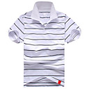 mannen katoen strepen t-shirt