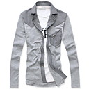 check katoenen shirt met lange mouwen