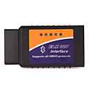 OBDII Bluetooth Car Diagnostic Cable - Black + Blue + Orange (DC 12V)