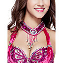Dancewear Polyester With Beading /Sequins Belly Dance Necklace For Ladies More Colors