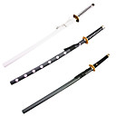 Cosplay Sword  Inspired by One Piece Roronoa Zoro Sandai Santoryu(Wado Ichimonji/Shuusui/Yubashiri) (3 Swords/Set)