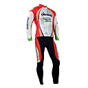 Moda Santic Creato Winter-Style 100% poliestere e in bicicletta in pile Suits (California Red)