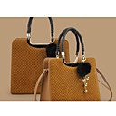 Women's Leopard Woven Crossbody Bag