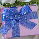 Classic Favor Box With Bibbon Bow - Set of 12 (More Colors)