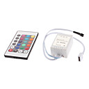24 teclas do controle remoto para luzes LED RGB tira (12v)