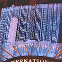 8Mx4M White LED String Lamp with 1028 LEDs - Christmas & Halloween Decoration (Star)