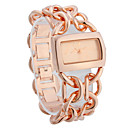 Vrouwen Alloy Quartz Glas rechthoek Dress Watch (Meer Kleur)