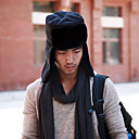 Lana Uomo Hat Trapper (Circonferenza :58-60cm)
