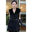Chic maniche Faux Fur Carriera / Partito Vest