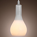 Contemporary Glass Pendant - Flower Vase Shape Design