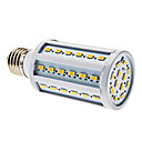 E27 10W 60x5630 SMD 850-900LM 3000-3500K bianco caldo cereale lampadina LED (220V)