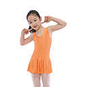 Dancewear Polyester/Spandex Ballet Tank Leotard With Skirt For Children