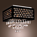 Lámpara Chandelier de Cristal Cromada con 9 Bombillas - BILLINGHAM