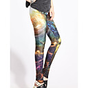 moda femminile fiore legging d'epoca