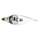 Dimmable E14 3W 240-270LM 6000-6500K Natural White Light LED Candle Bulb (85-265V)