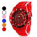Unisex Sport Style Silicone Digital LED Wrist Watch (Assorted Colors)
