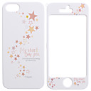 Colorful Stars Pattern Detachable Full Body Hard Case for iPhone 5