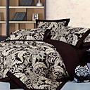 Pineapple Flower Full 4-Piece Duvet Cover Set