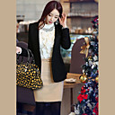 Women's Vintage Check Yellow Polka Dot Satchel