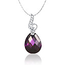 Gorgeous 925 Silver With Cubic Zirconia Women's Necklace