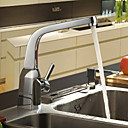 Sprinkle® by Lightinthebox - Chrome Finish Centerset Single Handle Brass Kitchen Faucet