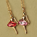 vrouwen gold plating kristal hanger ketting