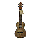 Hanknn - (H23SM) Spalted Ukulele Maple Concierto con bolsa