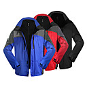 INBIKE Series 100%Polyester+Fleece Fabric Long Sleeve Windproof/Waterproof Men Jersey for Hiking/Cycling(2 PCS)IO606