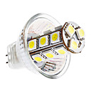 MR11 3,5 W 18x5050 SMD 270-290LM 6000-6500K Natural de luz blanca LED de maíz Bombilla (12V)