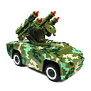 RC Toy Wiel Type Infanterie Tank / Rode vlag -7 Air Defense Missile Truck