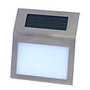 0.12W Hedendaagse Oplaadbare RVS Solar LED Doorplate Light