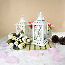 Bastante Floral Cut-out Iron Lantern Candle