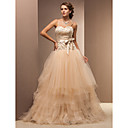 robe de bal sweetheart parole longueur dentelle et robe de mariée en tulle