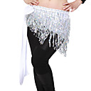 Dancewear Satin with Tassels and Sequins Belly Dance Belt For Ladies More Colors