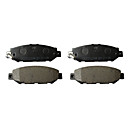 Arrière Plaquettes de frein en céramique Set 2007-2010 Jeep Compass