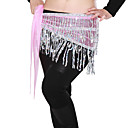 Dancewear Viscose with Tassels and Sequins Belly Dance Belt For Ladies More Colors