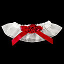 Satin Tulle élégant et avec des couleurs bowknot jarretières de mariée Plus