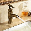 Centerset Antique Brass Bathroom Sink Faucet