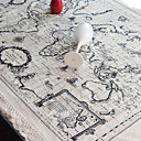 World Map Style Table Cloth