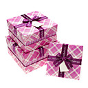 Classic Plaid Gift Box With Ribbon Bow(More Sizes)