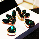 High-End Pendientes de piedras preciosas Sexy con Alas