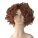 Capless 10 Inch Kinky Curly High Quality Synthetic Hair Wigs