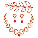 Stylish Alloy With Rhinestone Women's Jewelry Set Including Necklace,Earrings,Tiara