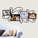 Horloge Métal Collage Cadre K12