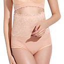 Chinlon With Lace High Waist Shapewear Pant
