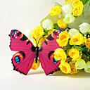 Belle papillon fuchsia en plastique