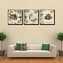 12"-24" Modern Fashion Wall Clock in Canvas 3pcs