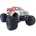 3CH 01:08 RC Truck Land Overlord RTR nitro aangedreven 4WD Monster Truck 28cc Motor auto Toys (willekeurige kleur)